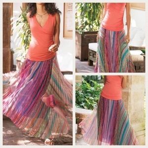 Soft Surroundings Spring Fling skirt